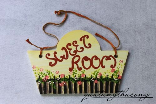 Bảng gỗ Sweet Room 1